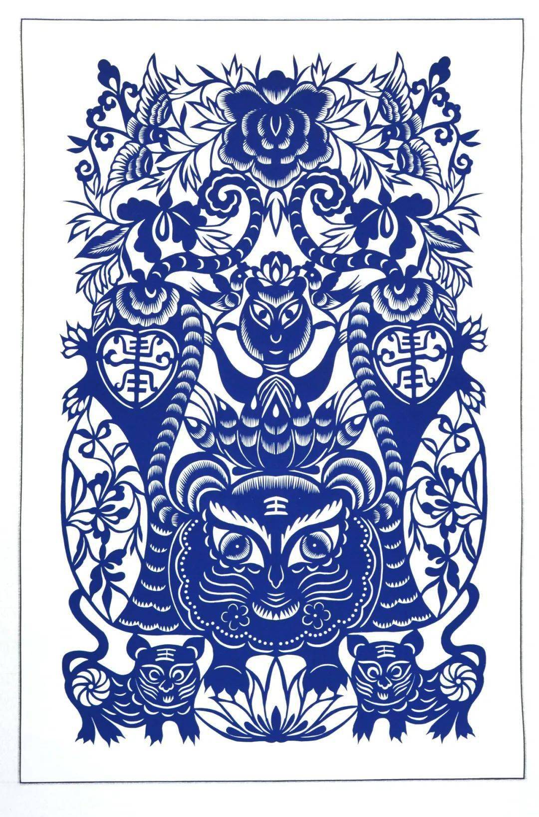 陕西志丹县级非遗传承人李锦梅剪纸作品赏析