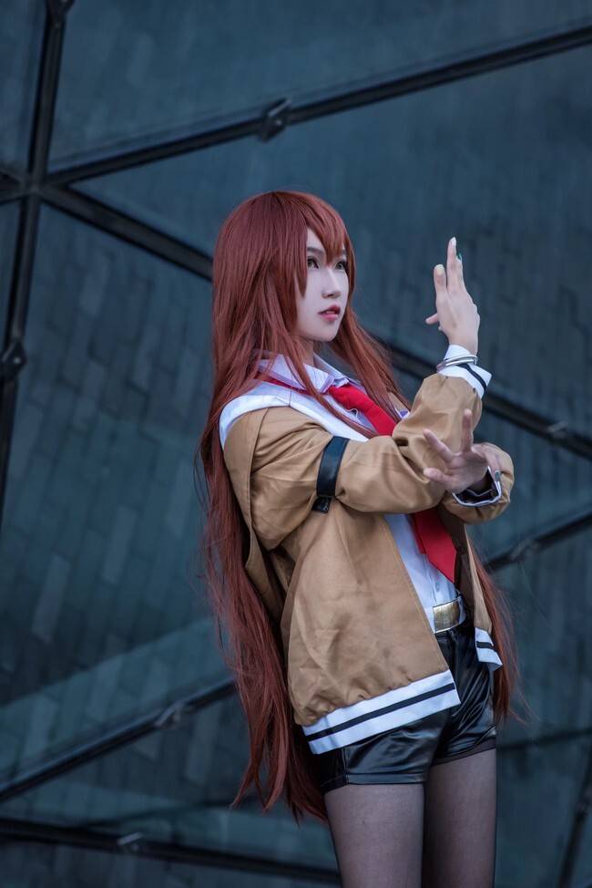 cos:命运石之门助手牧濑红莉栖_岚岚_后期_摄影