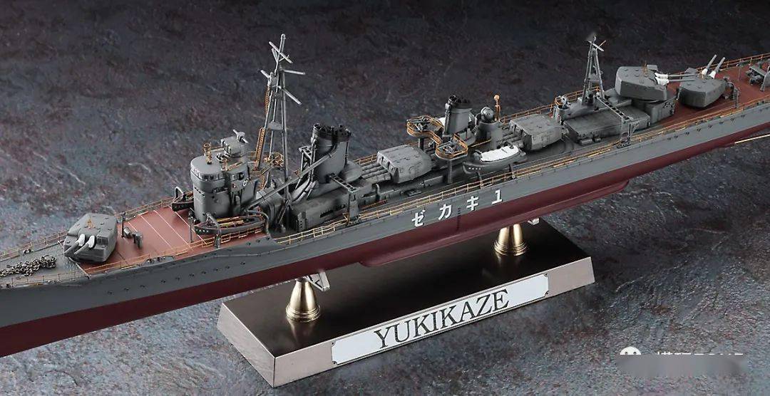 拼裝長谷川新品限定1350日本海軍甲型驅逐艦雪風1940竣工時細節升級版