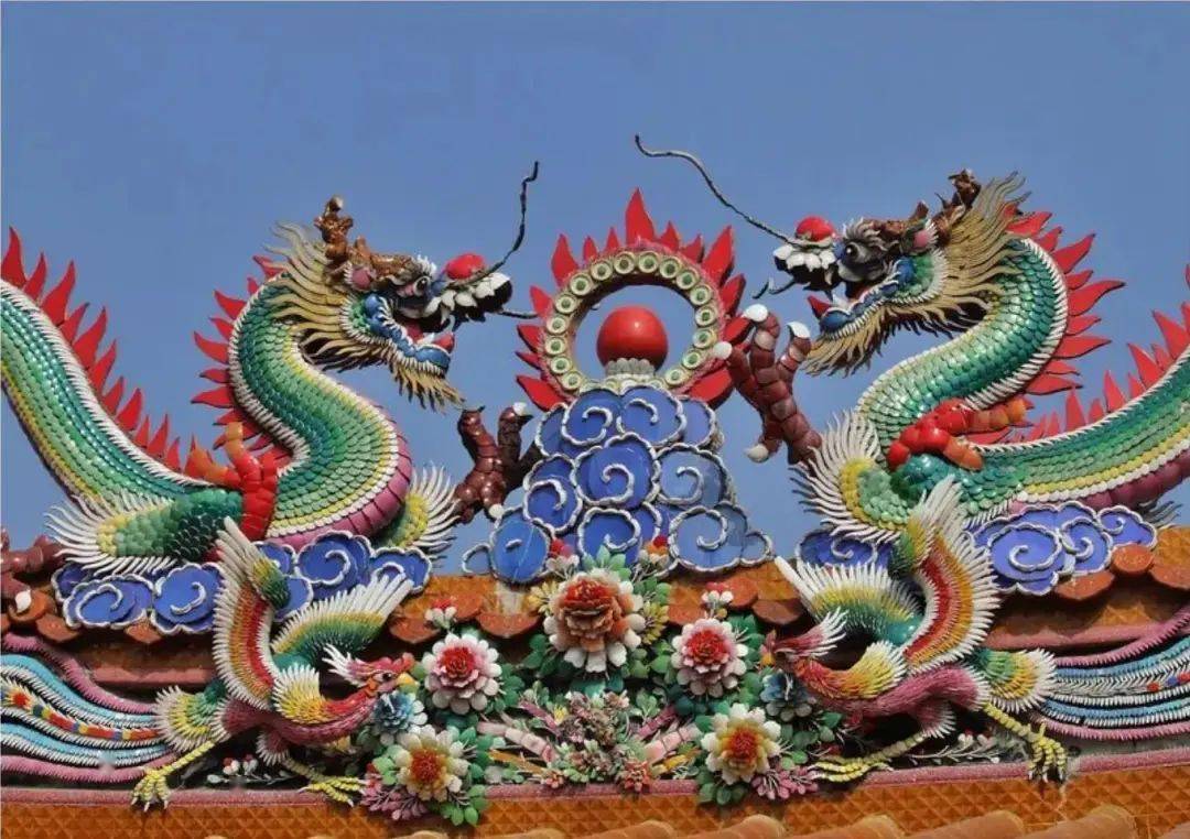 【揭阳民俗长图作品】嵌瓷_装饰_交通运输局_普宁嵌瓷