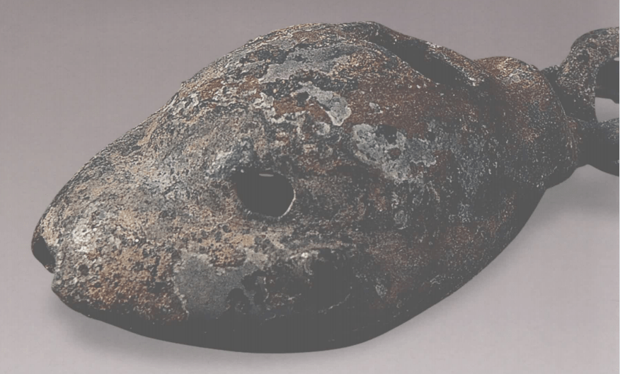 139140三星堆铜海贝挂饰