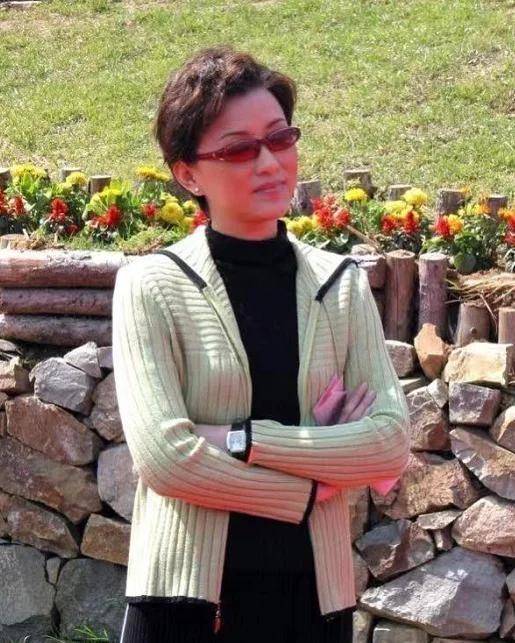 拍到杨澜的素颜照皮肤松弛上了年纪但打扮知性气质十分高贵