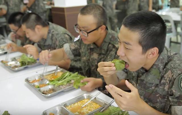 各国部队的日常伙食都会吃些什么？你觉得我军伙食能排第几？ 士兵 韩军 美国