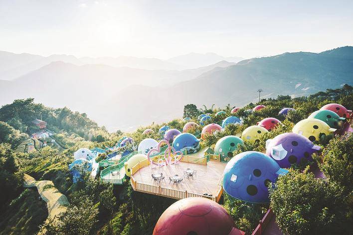 "网红"打卡点 张 晗 供图漳州市华安县官畲景区