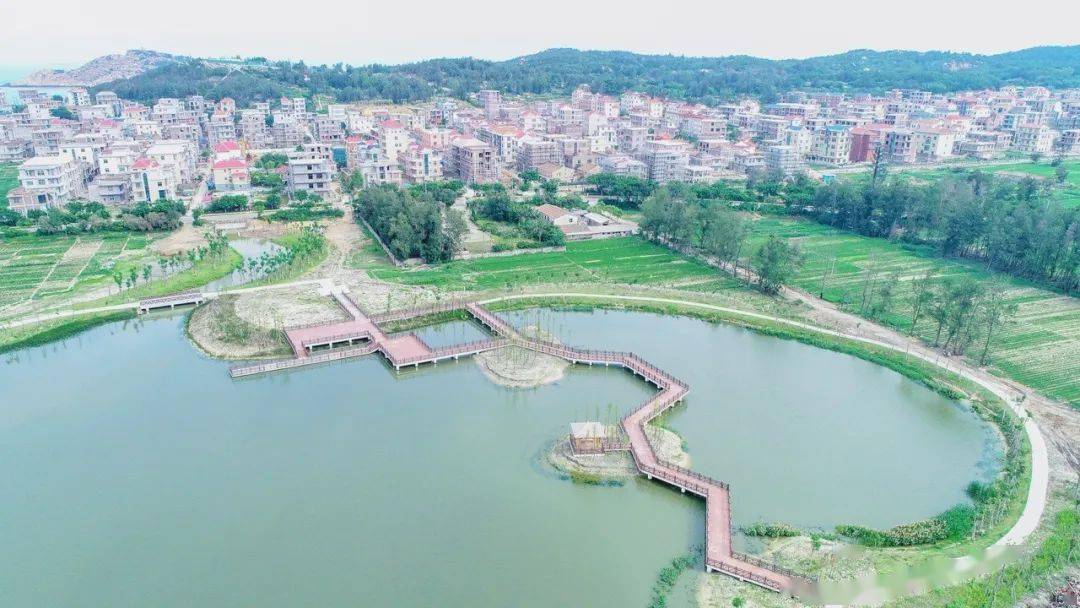 绿盈乡村从污水横流到湿地公园莆田市湄洲镇西亭村