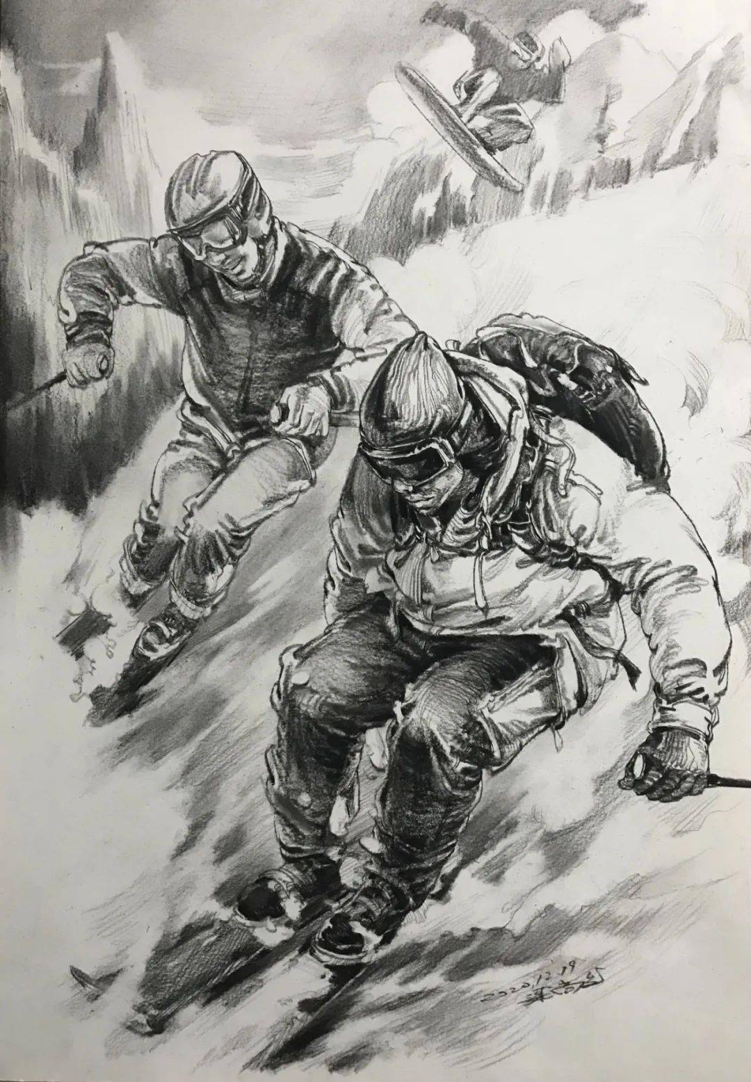 联考过后场景速写必须马上练起来丨美术宝超级名师梁尚发