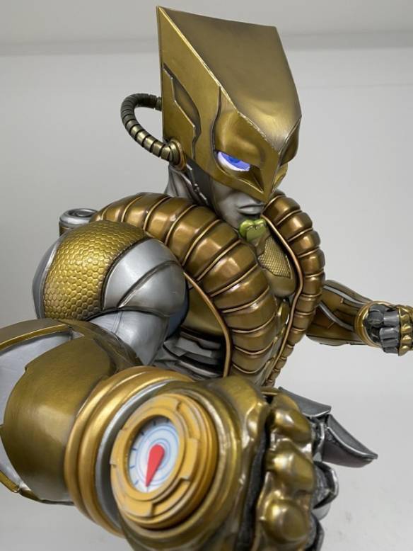 高成本cos粉丝自制jojo世界替身机械质感