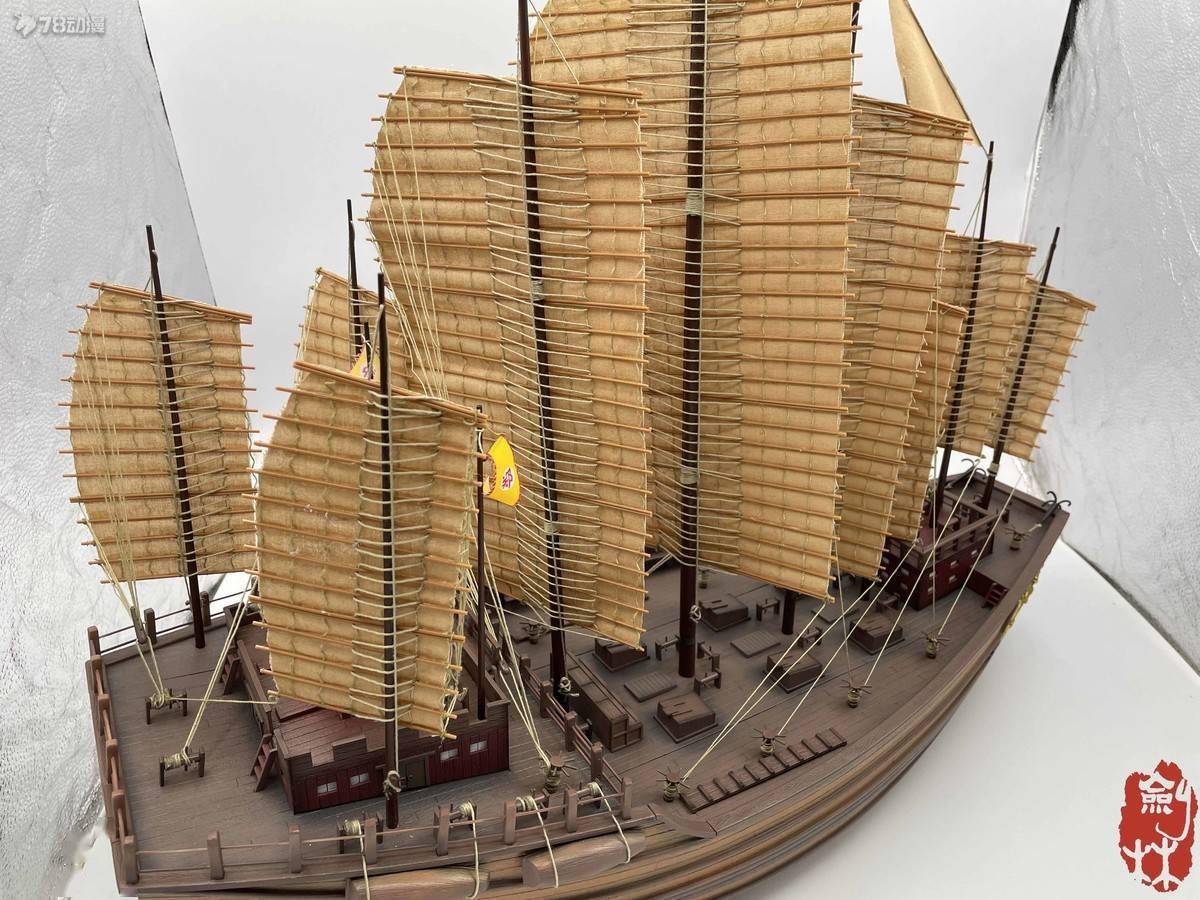 模玩秀:舰船 小号手 1/72 01202 中国郑和宝船_模型_作品_时间
