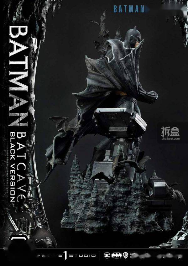 配件PRIME 1 STUDIO BATMAN HUSH 蝙蝠侠 缄默 1/3雕像胸像