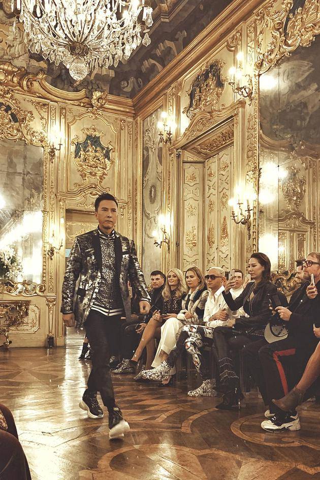 dg事件后,甄子丹为一辱华品牌走秀并紧急道歉_philipp_plein_中国