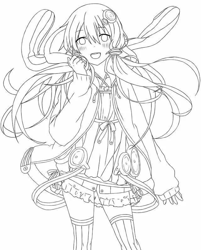 cg原画插画教程线稿彩稿参考素材