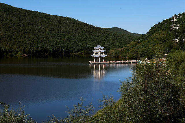 舟山塘头麒麟山图片