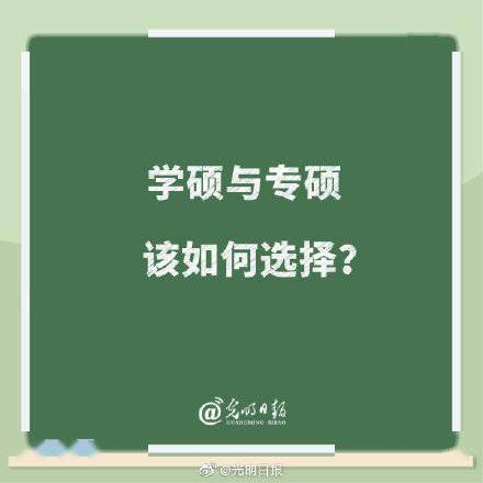 目标|学硕与专硕该如何选择？