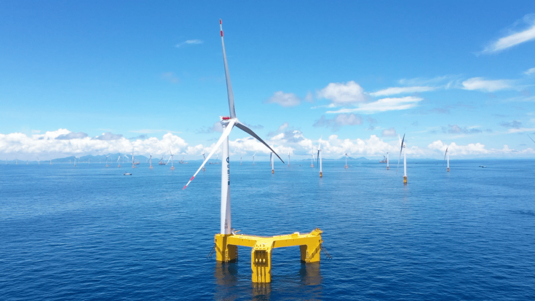 漂浮式风机 三峡能源供图海洋作为高质量发展战略要地,蕴藏着丰富资源