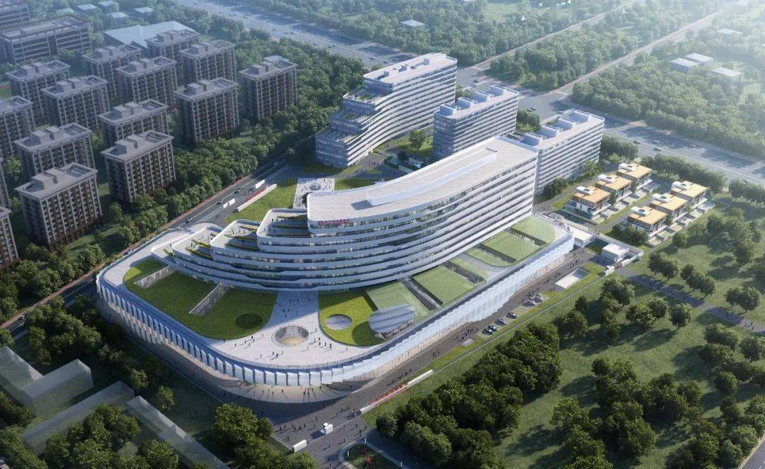 陆道培医院新院区设计图据最新消息,距离河北燕达院区700米的陆道培