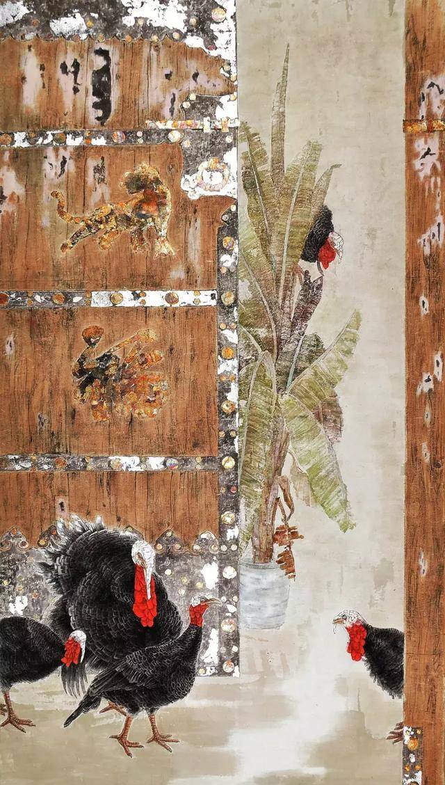 主要参展及获奖经历▲《忠厚记年系列之二》姜红霞,山东菏泽人,职业