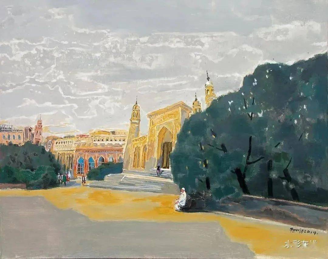 杨明清 油画作品_cm_丙烯_全国