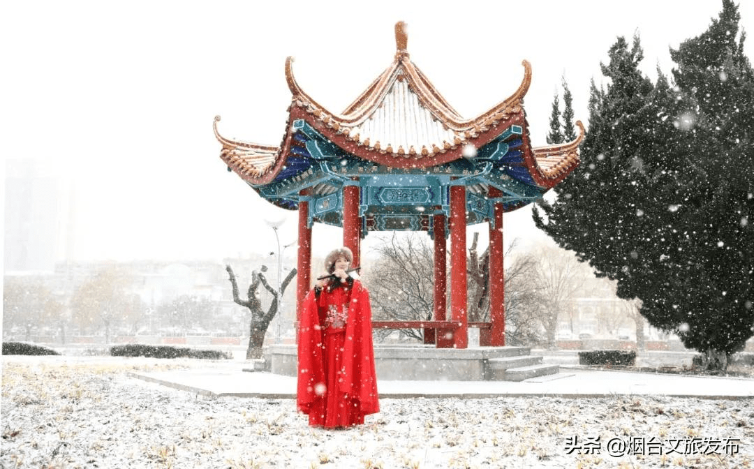 雪花|雪花里的海阳！最美赏雪点位来了！