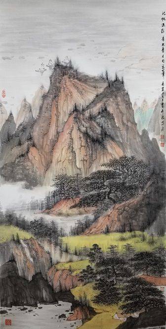 青绿新语境——80后天才画家张照兵的水墨江山