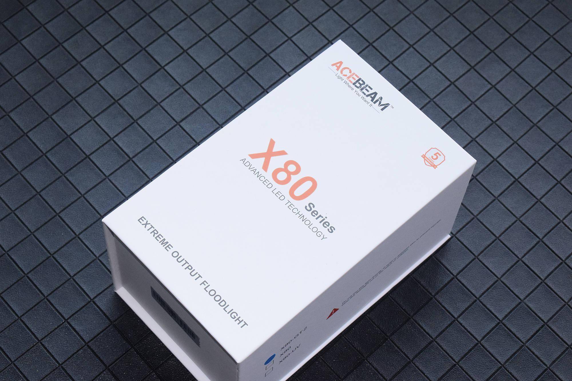 性能小钢炮大小正相宜acebeamx80gt2手电体验