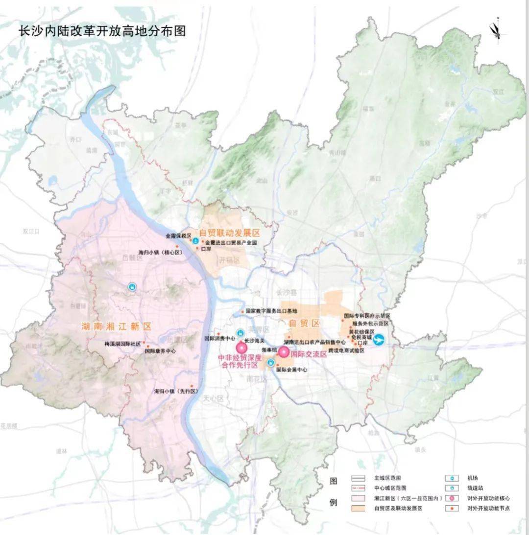 麓谷高新区2021规划图图片