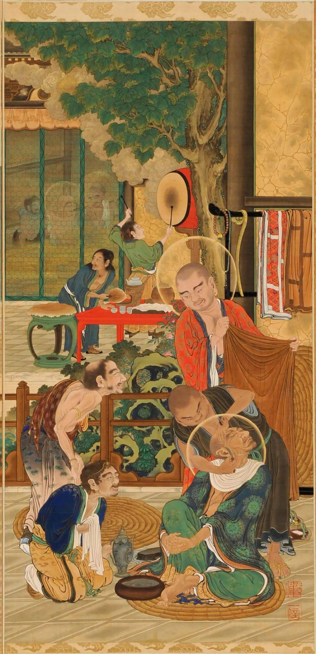 拿什么拯救人类!一信的《五百罗汉图》