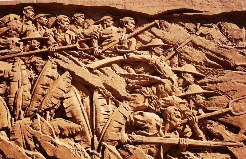 高州精心打磨,雕刻革命"红"_浮雕_南路_风雷