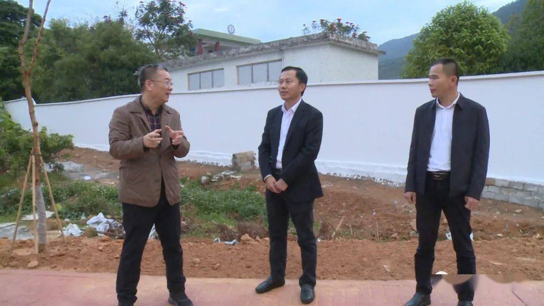【必看】县委书记蔡淡群带队督导农村公路"单改双"项目建设_惠来_惠城