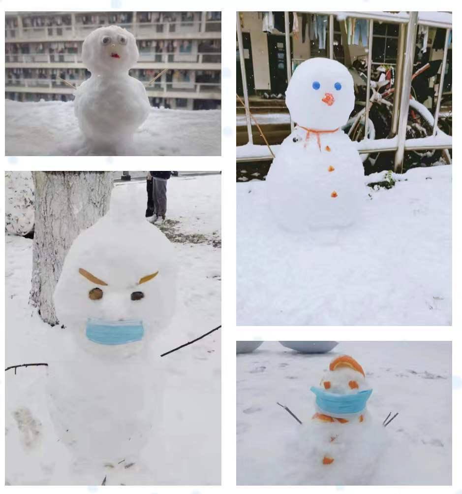 初雪|湖南高校初雪图鉴 第一次这么认真地赏雪