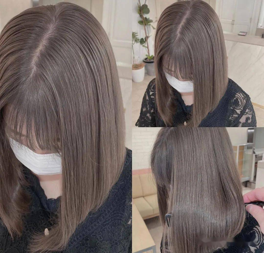 最近火了一种发色它叫奶茶棕