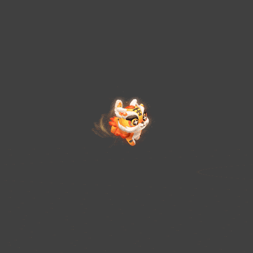 最新的虎年神兽"超级神虎(壬寅"已经在论坛曝光,从外观上来看和去年