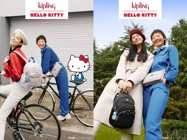 Hello全新Kipling x Hello Kitty联名系列上市