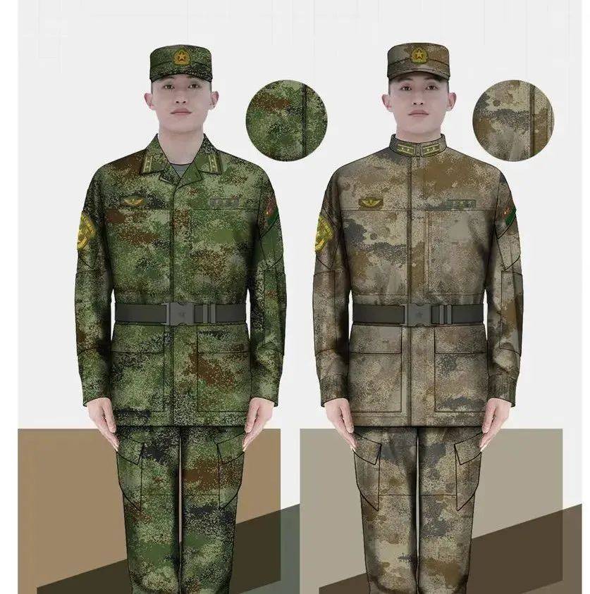 先睹为快！军队21式作训服和作业服高清细节大图来了_品种_国防部_穿着