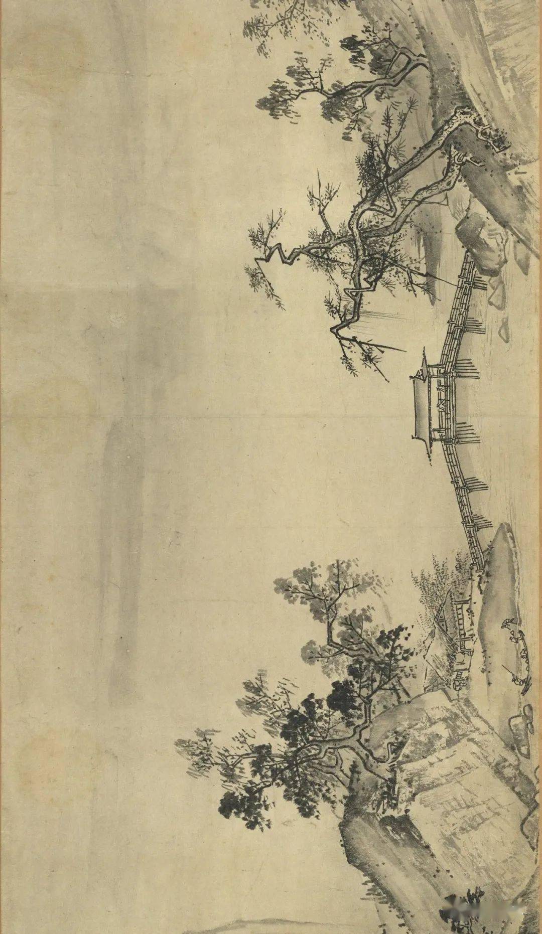 南宋 夏圭 溪山清远图1平远空灵——《溪山清远图》的前图像志描述