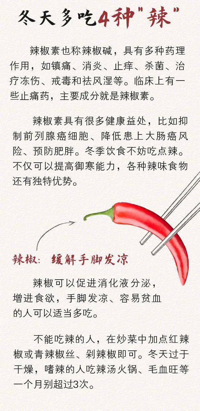 冬季不上火吃辣全攻略
