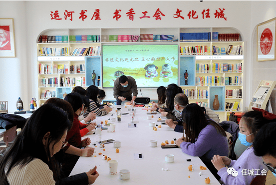任城工人文化宫举办面塑非遗体验课活动