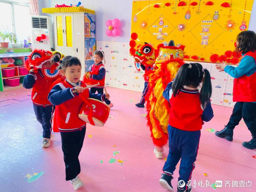 活动|上高街道华新社区在辖区幼儿园举办“萌虎生威”大庙会活动