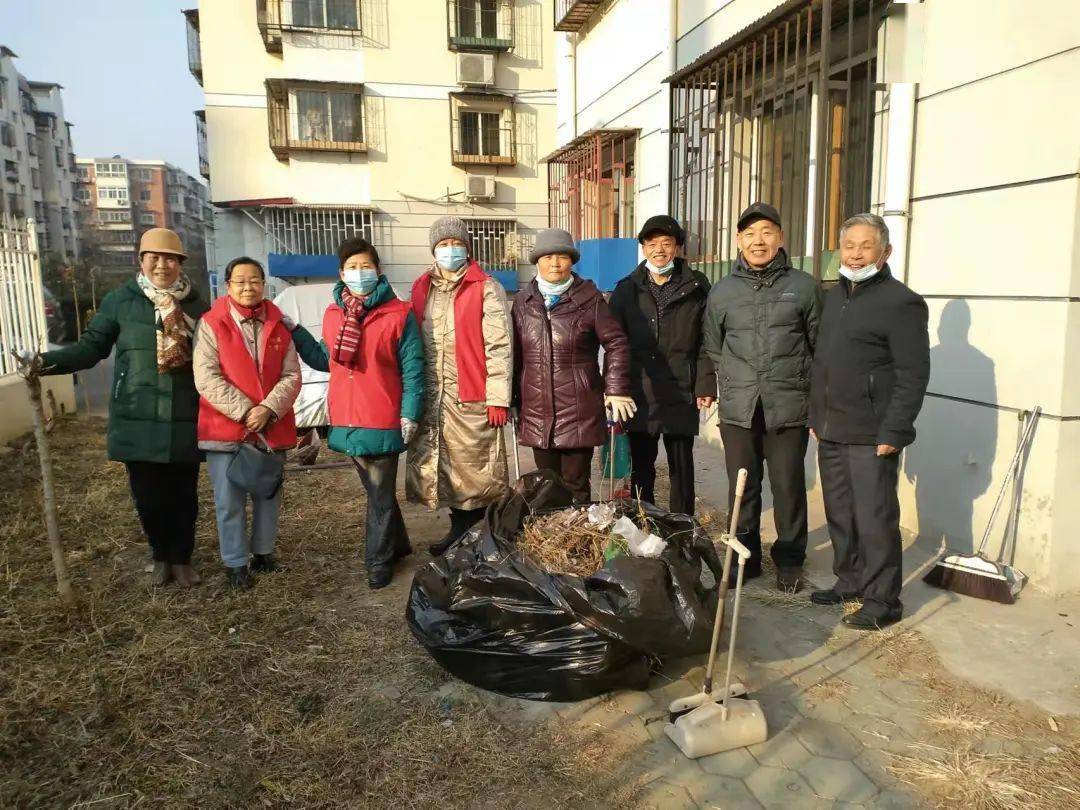 祥和,干净,整洁的节日氛围 2022年1月1日,邵公庄街道组织领导班子