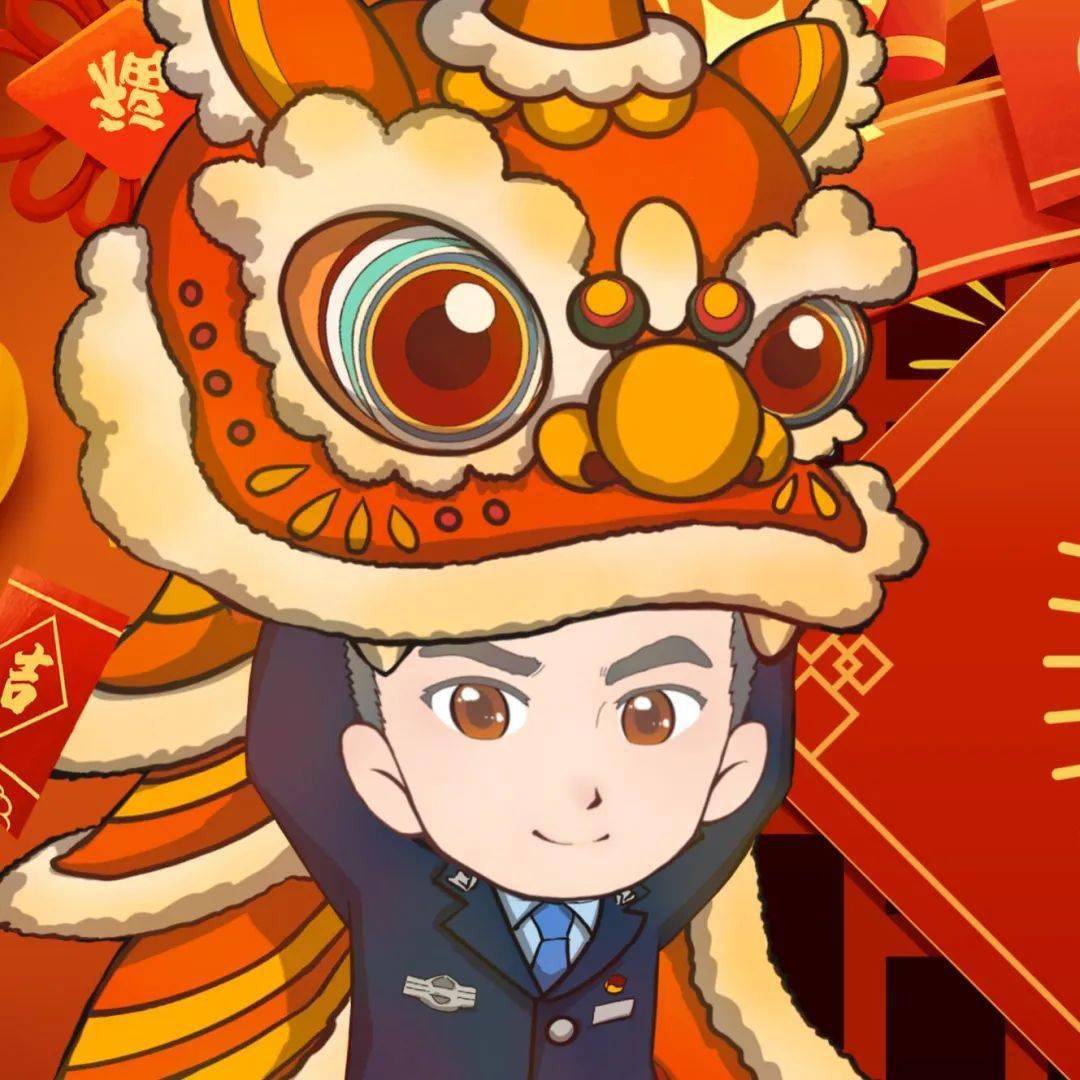 卡通平平安安过元旦！头像壁纸福利来了！新年快乐！