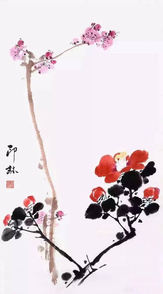 这幅梅花,他画了100天