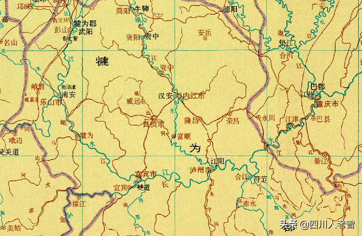 犍为县行政区划地图图片