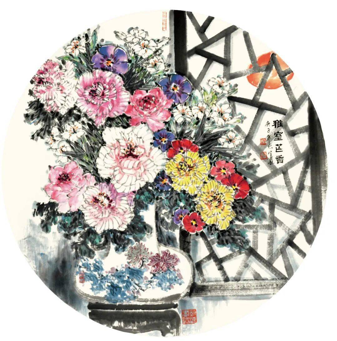 书画艺术1689期盛世芙蓉名家画展胡长生