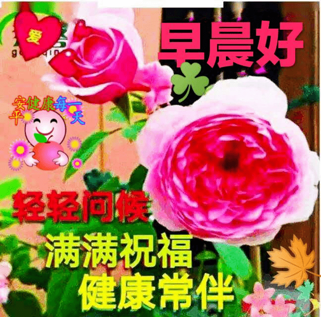 腊月早上好动态表情图片大全早上好动图美图大全