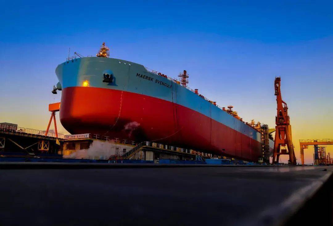 节点连连大船集团试航成型下水一个都不少