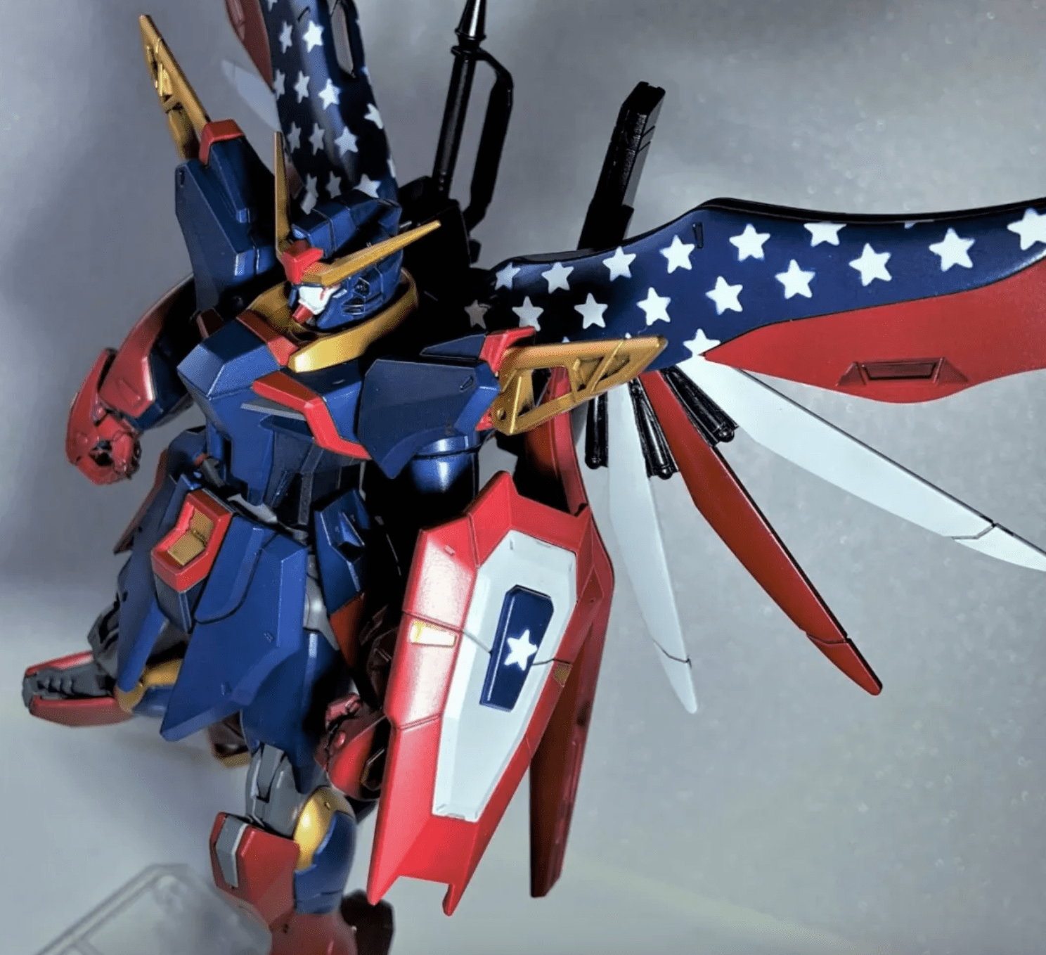 黑袍纠察队祖国人配色命运高达模型