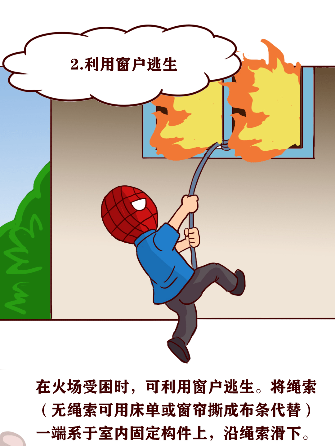 消防科普高层建筑火场逃生宝典