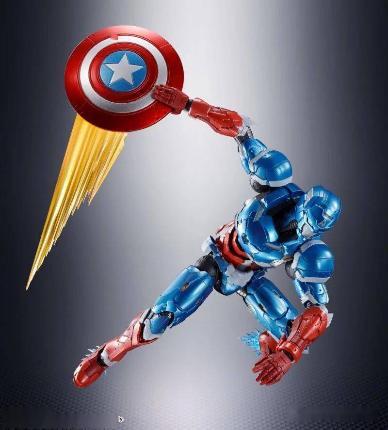 h.f tech-on avengers 美国队长 官图更新_合作_钢铁侠_盾牌