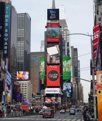 观光客|“创意黄山 美在徽州”再次精彩亮相纽约时报广场