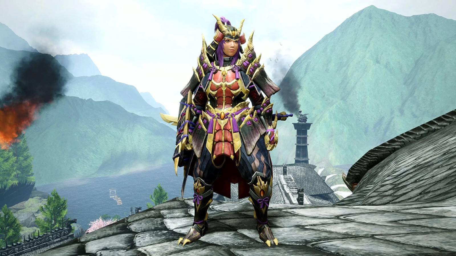 steam版怪物猎人崛起怨虎龙套装预览高清纹理细节更多