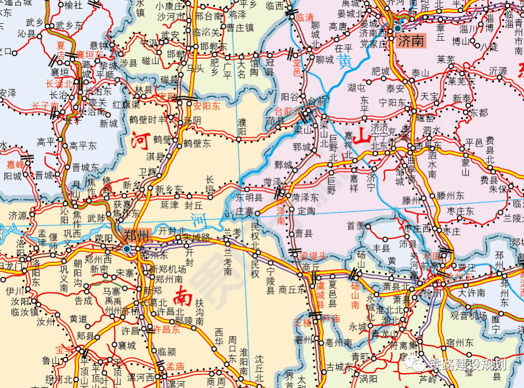中国铁路营业线路图2022年元旦版